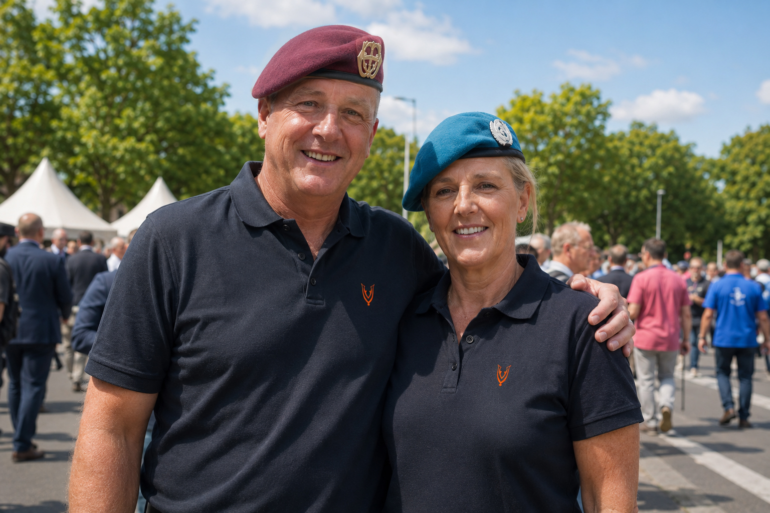Veteran-unity-polo-man-en-vrouw